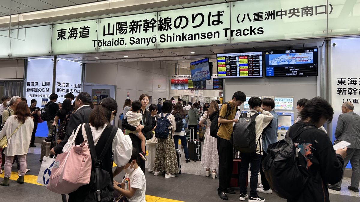【速報】東海道新幹線は全線で運転再開　ダイヤは大幅に乱れ　静岡県内で線状降水帯が発生