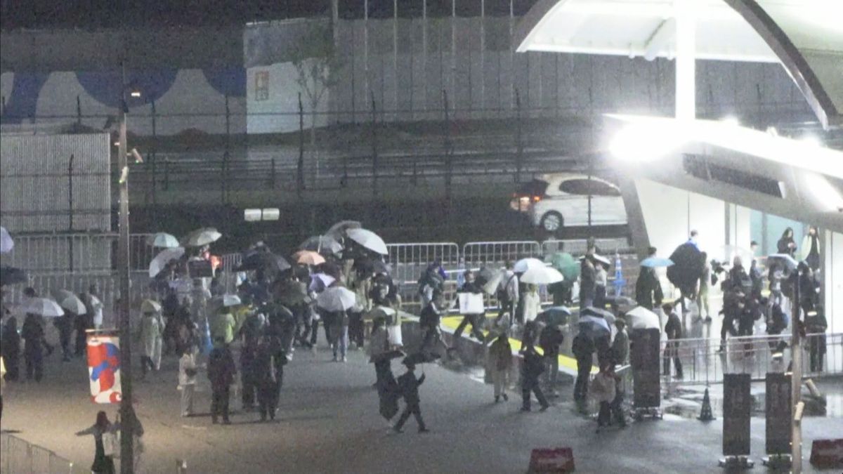 【速報】「夢洲から脱出できない」大阪メトロ中央線で一時運転見合わせ…万博会場につながる唯一の鉄道路線　約1時間で全線再開｜YTV NEWS NNN