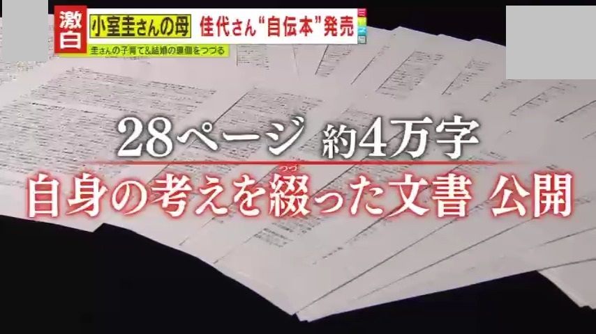 約4万字の文書で綴った圭さんの想い