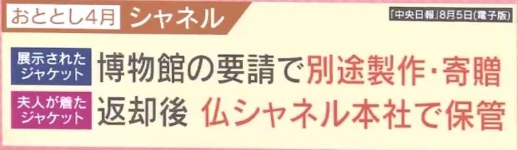 シャネルが“別物である”と認めた