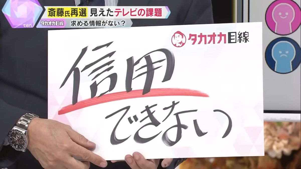 「テレビは信用できない」と言われる時代