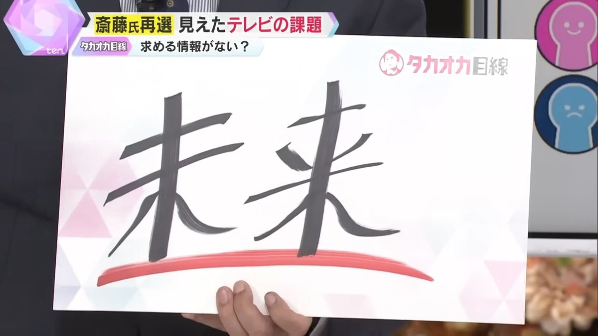 兵庫県の有権者は斎藤氏に未来を託した