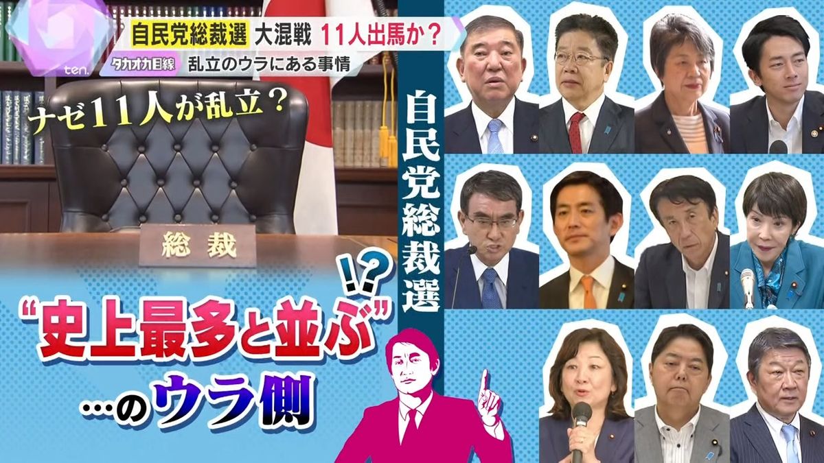 『2024年自由民主党総裁選挙』どうなる―