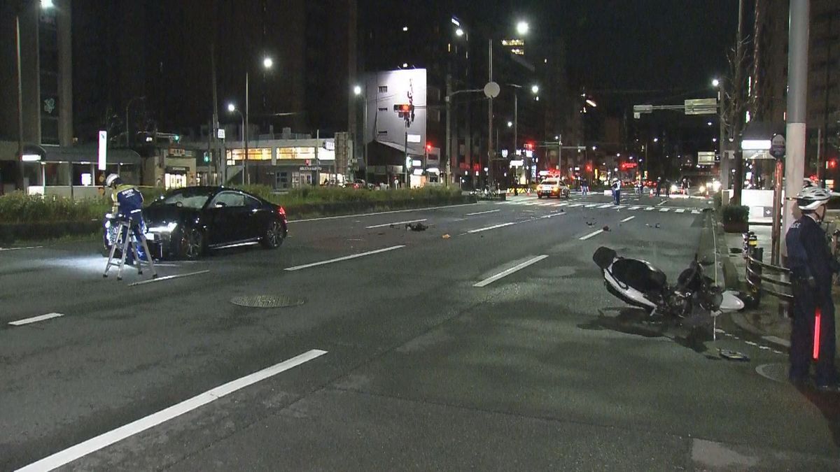 「経営している飲食店で飲酒して運転した」飲酒運転の車がバイクと衝突　バイクの男性が死亡　京都市