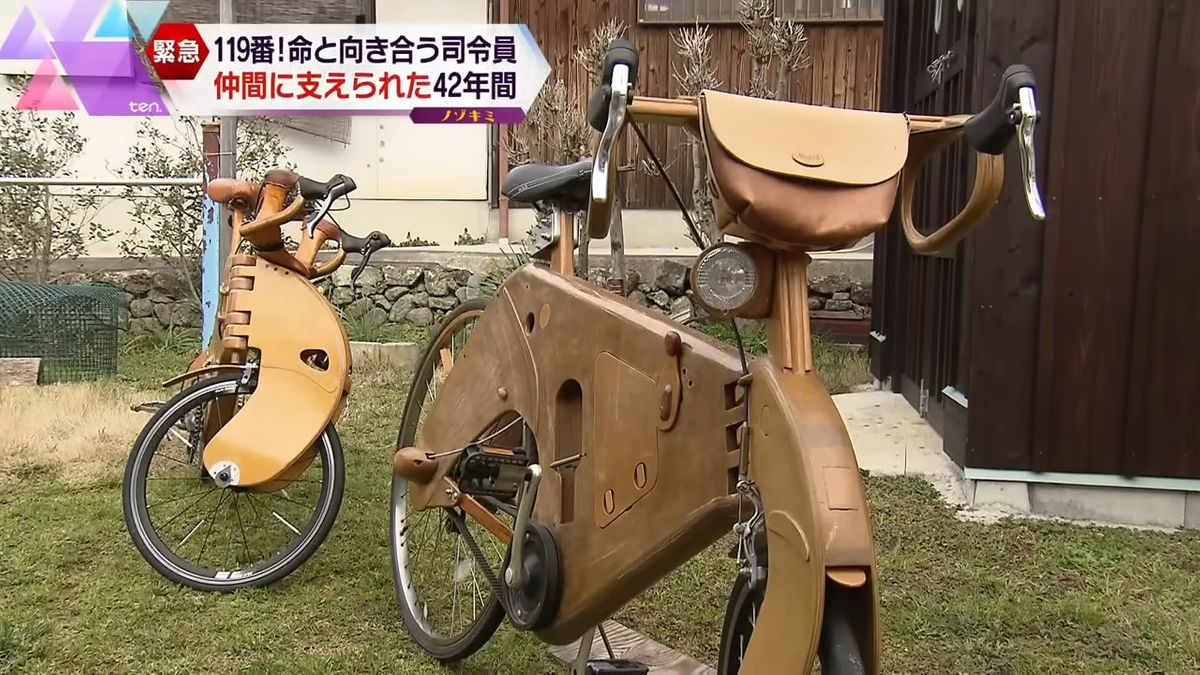 『木製の自転車』まで作る腕前