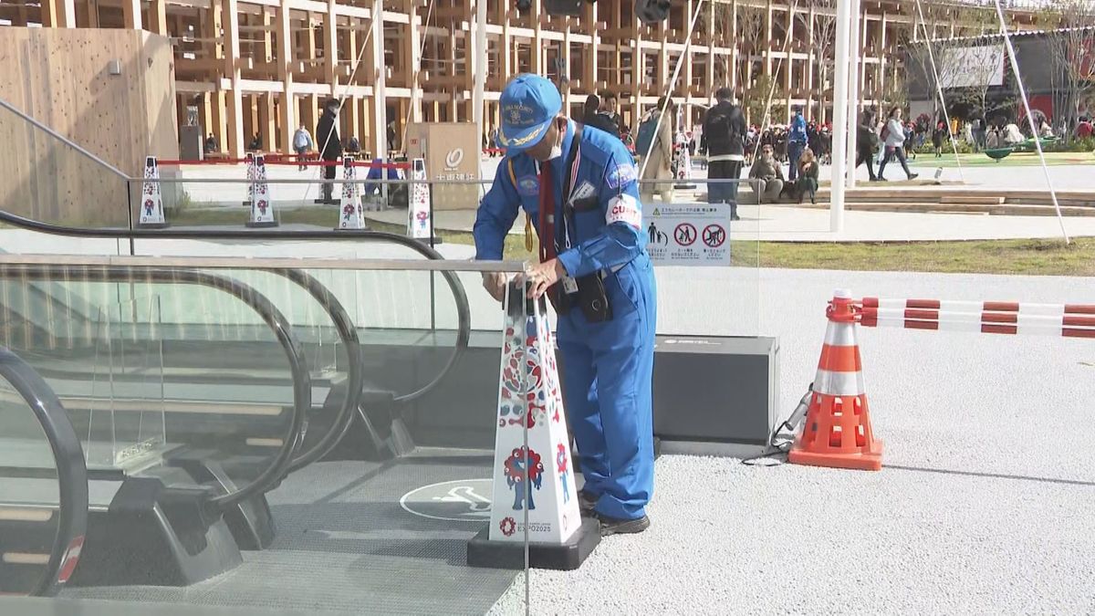 【速報】「雷雲が近づいている」万博会場で大屋根リング「立ち入り制限」午後4時前に解除
