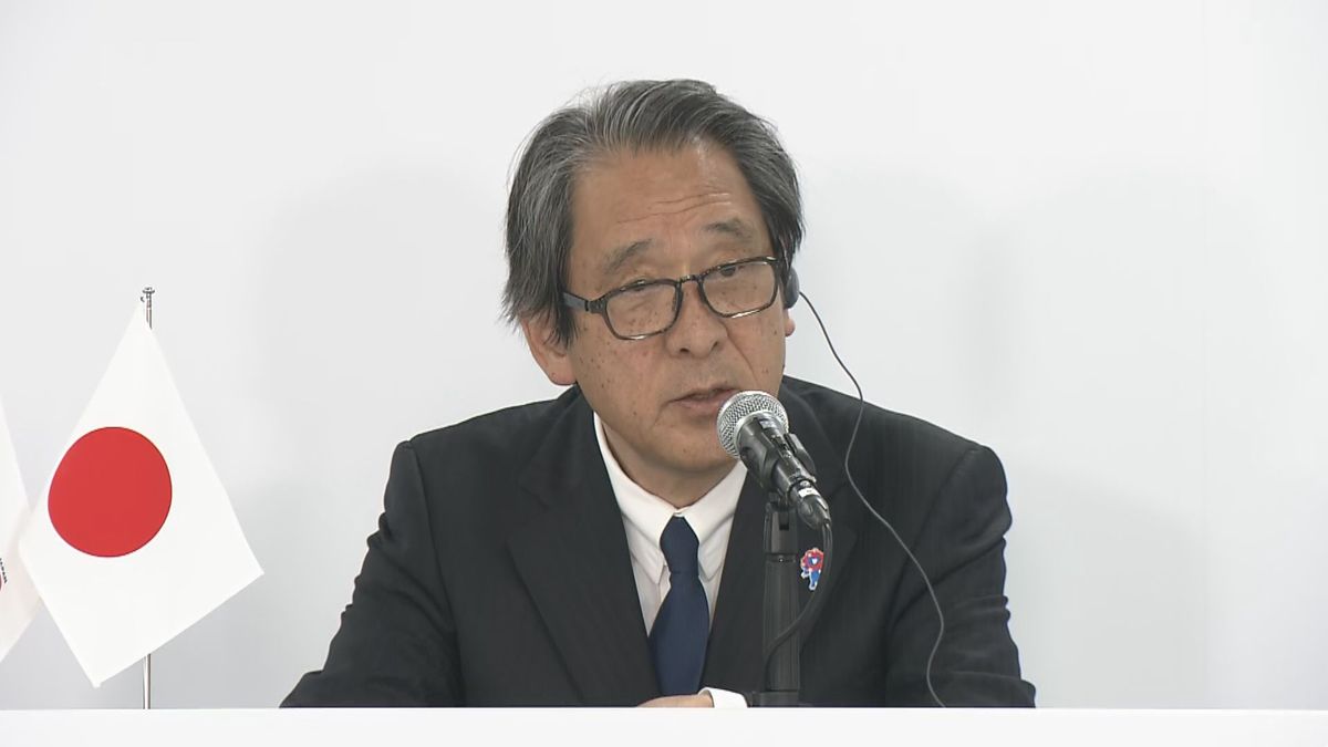 万博協会の石毛博行事務総長（14日）
