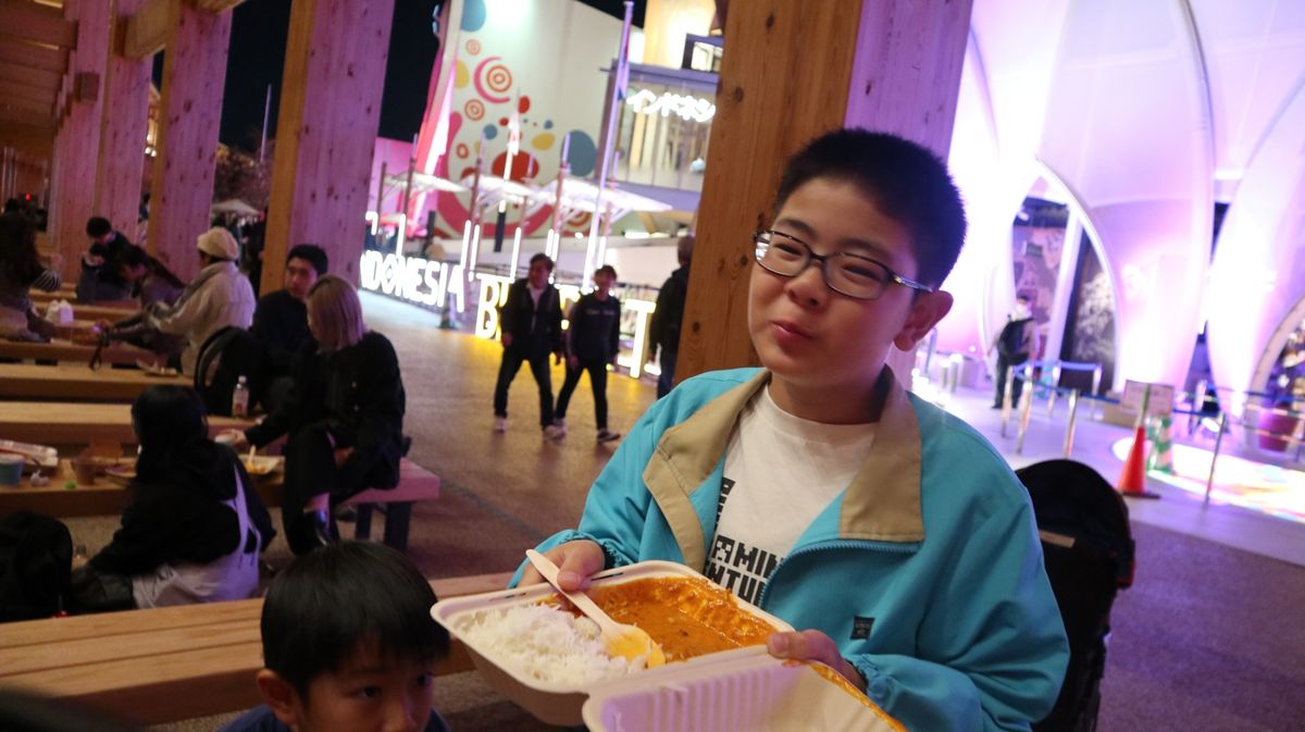 本格インドカレーを堪能
