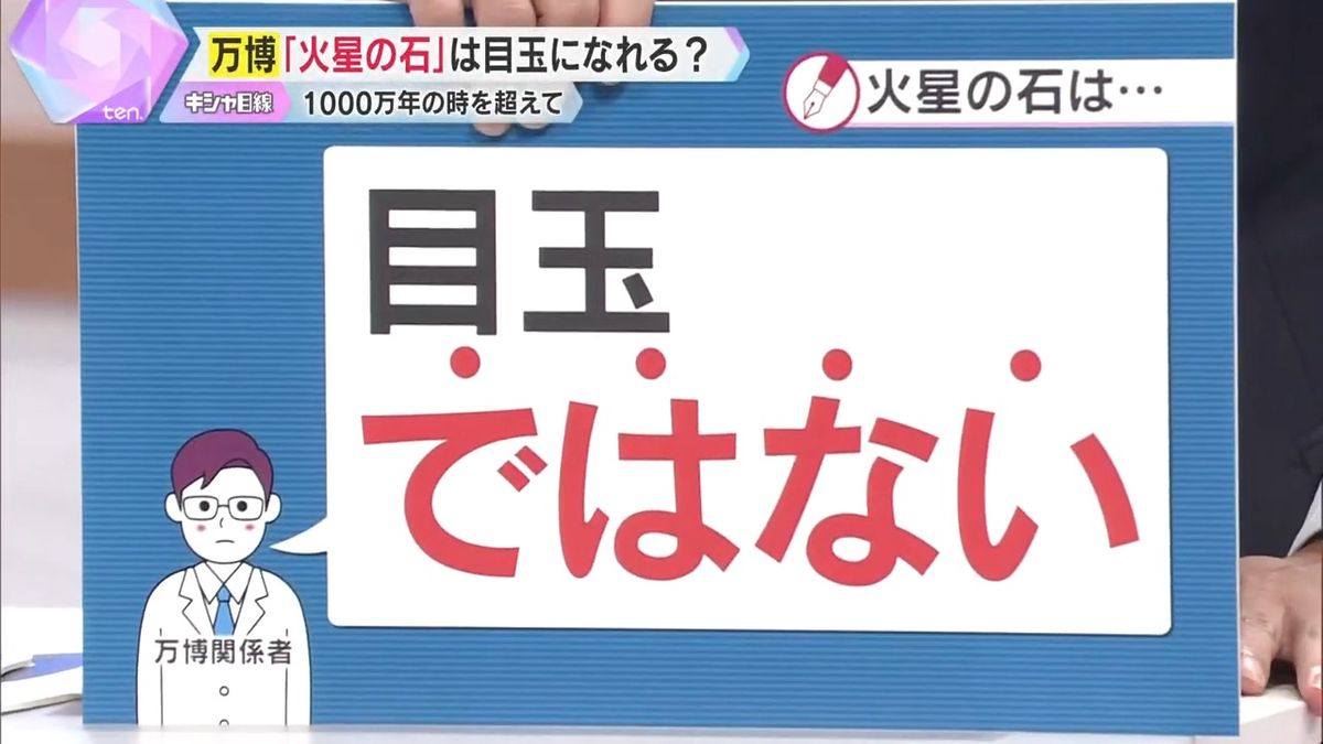 注目される一方で、万博関係者からは「目玉ではない」の声