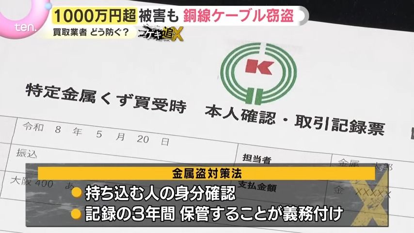 3ページ目 【深刻】被害額1000万円超も…なぜ今“銅”が狙われる？水道
