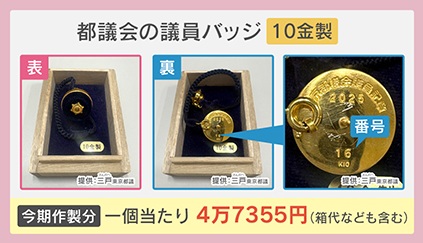 波紋】｢そんなの売っていいの？｣議員バッジをネットオークションに出品