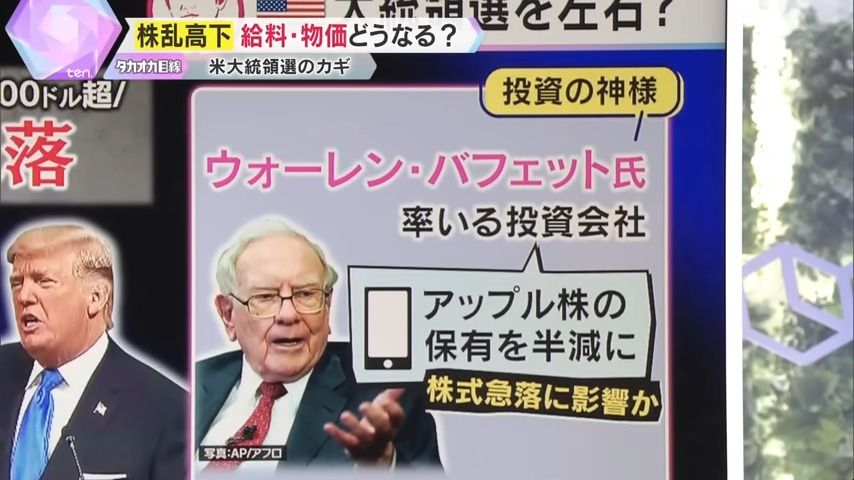 「投資の神様」ウォーレン・バフェット氏 