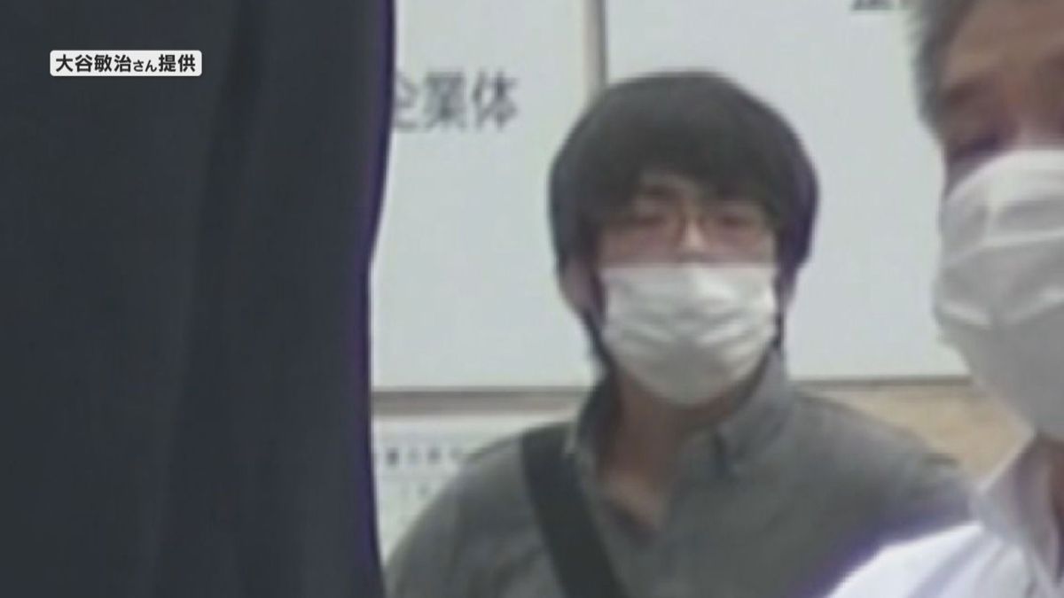 事件直前の山上徹也被告(2022年7月)