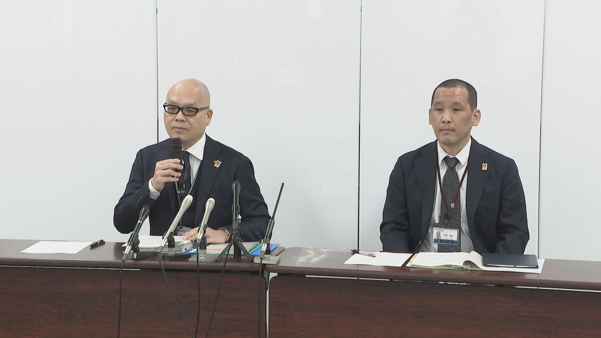 大阪市の会見（19日午前11時ごろ）