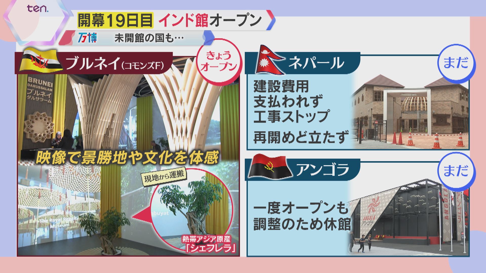 2ページ目 インド・ブルネイのパビリオンついにオープン 月面探査機