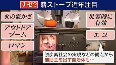 環境にやさしい暖房設備『薪ストーブ』