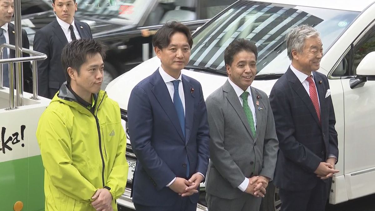 【速報】維新・代表選告示　吉村洋文氏ら4人が届け出　「野党で一人負け」参院選に向け立て直しが争点　12月1日に投開票