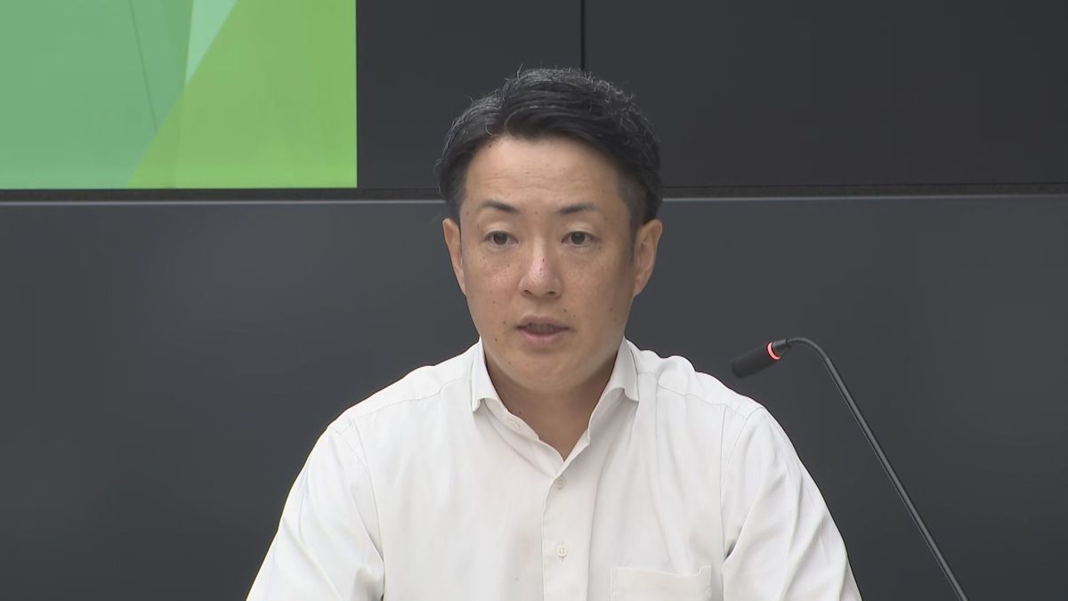 大阪市の横山英幸市長（10日 午後4時半ごろ）