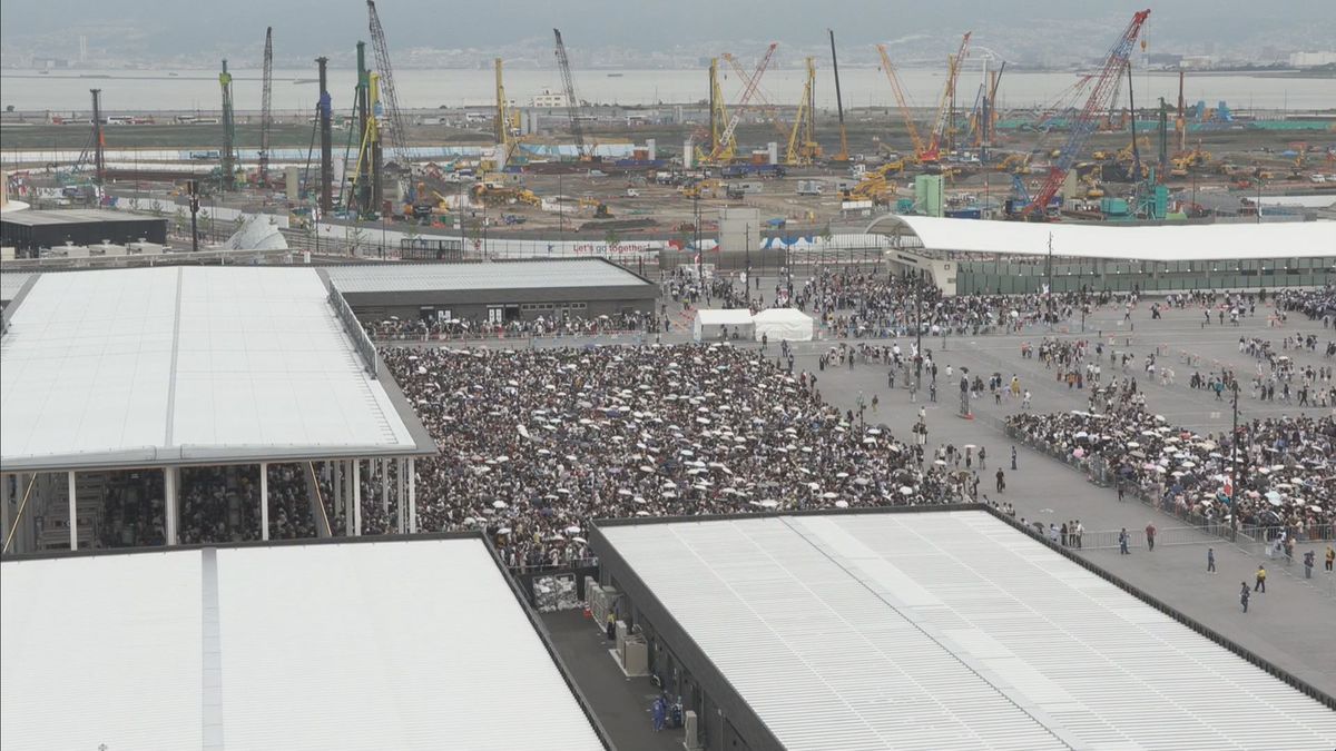 【速報】万博・15日（日）一般来場者は13.1万人　16日から東⇒西ゲートへの“徒歩”ルート新設